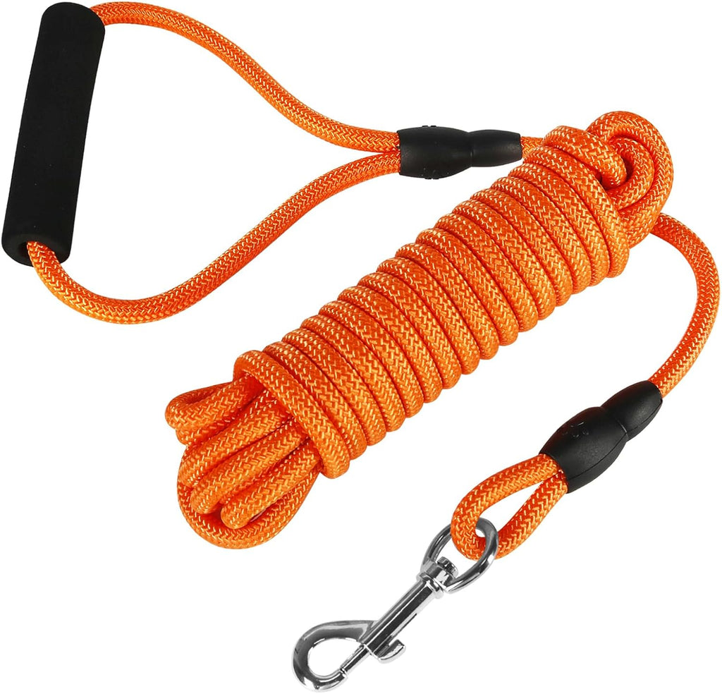 Floating Long Dog Leash, 20FT Dog Training Leash, Orange