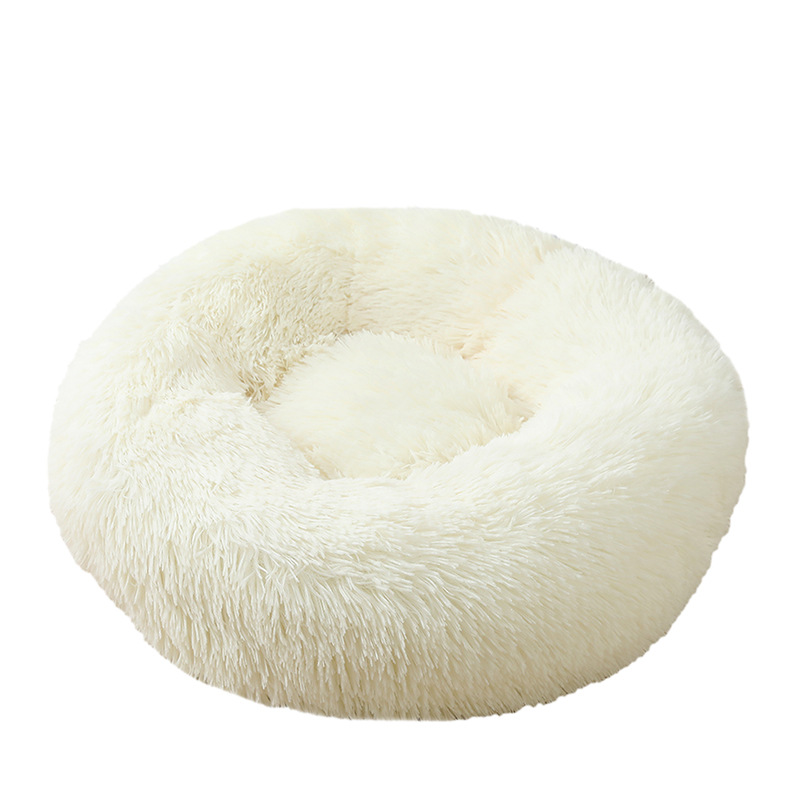 Donut dog bed – Cream
