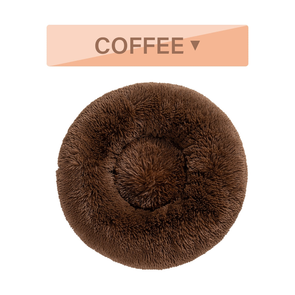Donut dog bed – Coffee