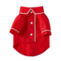 Dog pajamas – Holiday Red