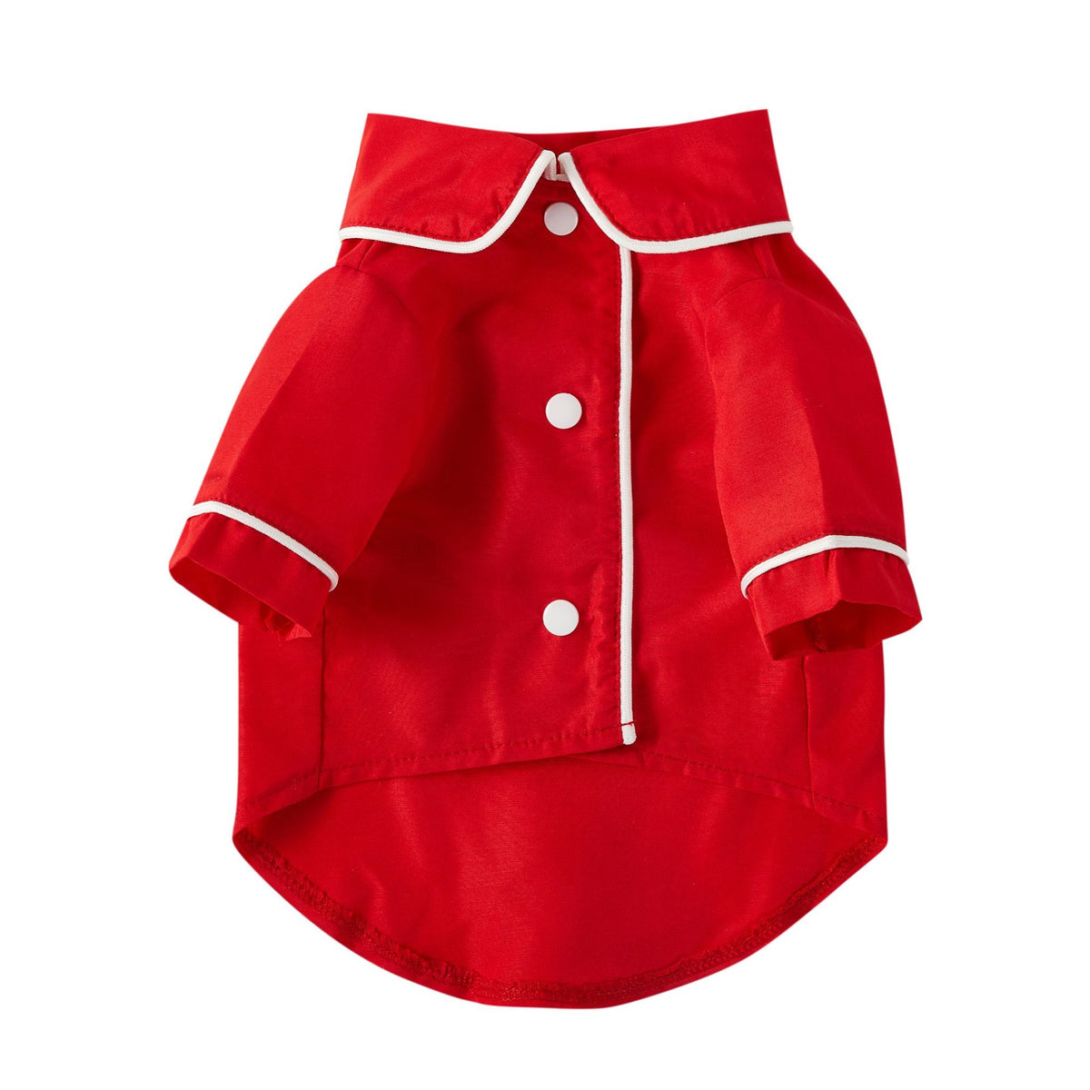 Dog pajamas – Holiday Red