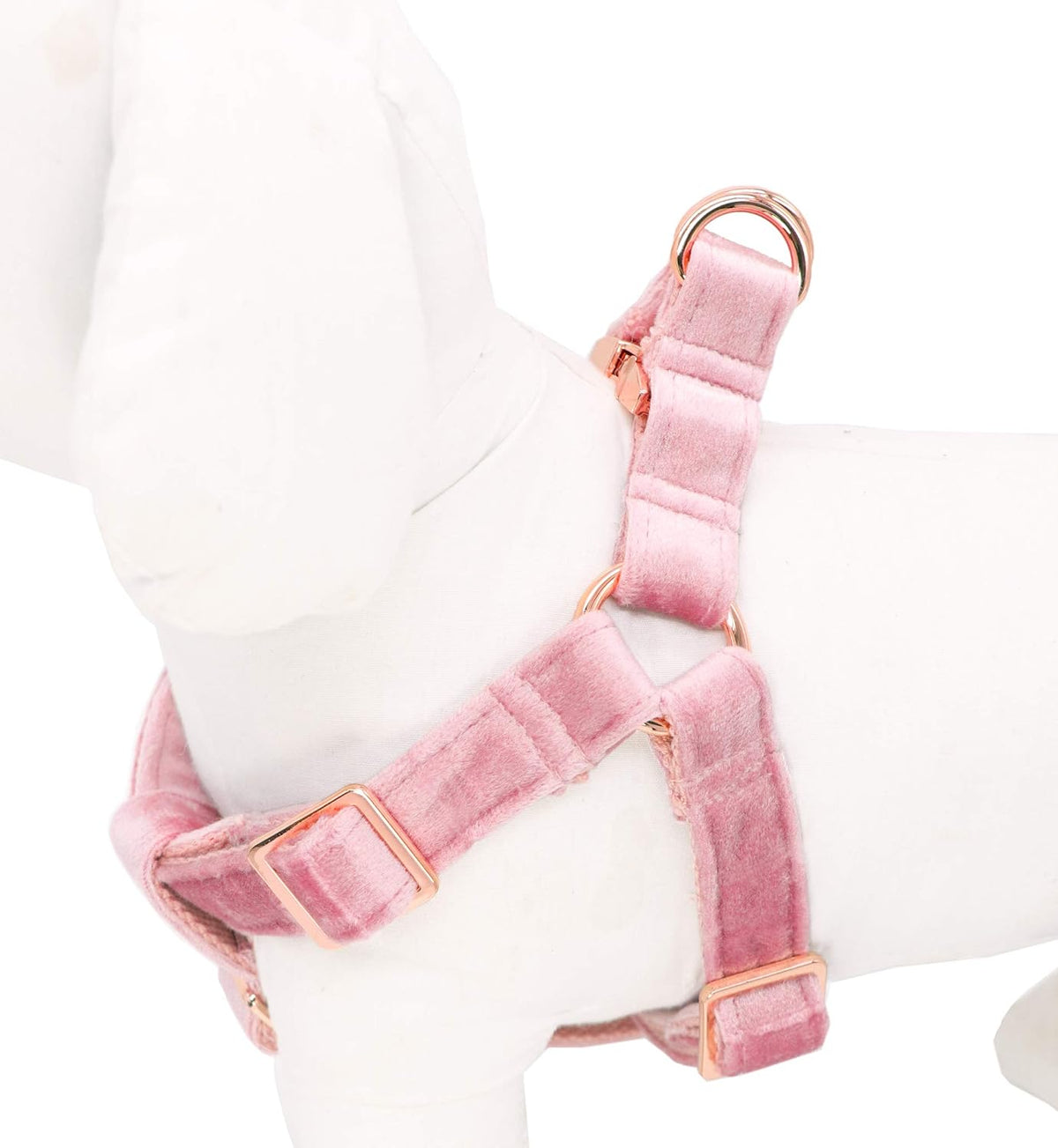 Velvet No Pull Dog Halter Harness, Adjustable Heavy Duty for Small to Large Dogs