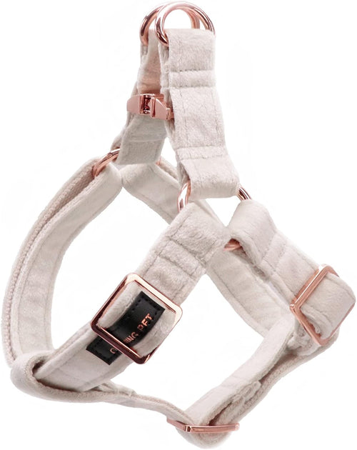 Velvet No Pull Dog Halter Harness, Adjustable Heavy Duty for Small to Large Dogs