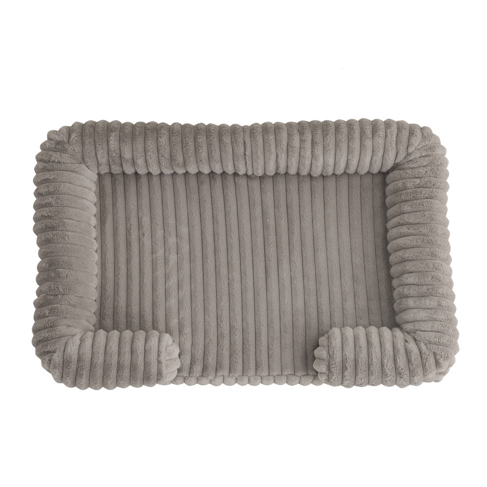 Bolster dog bed – Brown