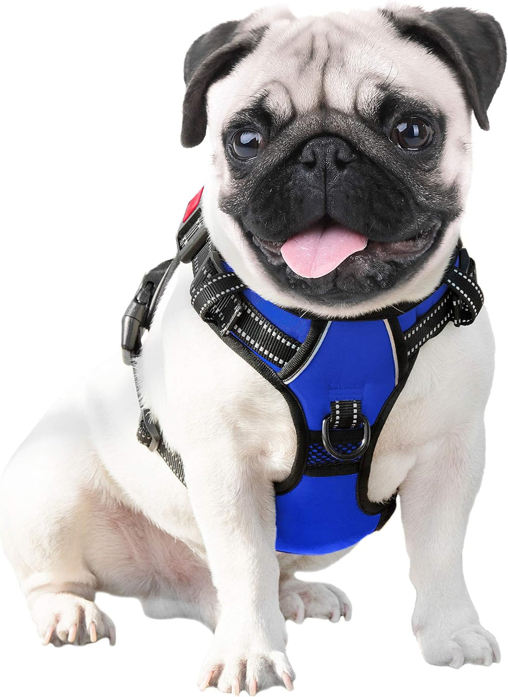 No Pull Dog Harness Medium Reflective Front Clip Vest with Handle